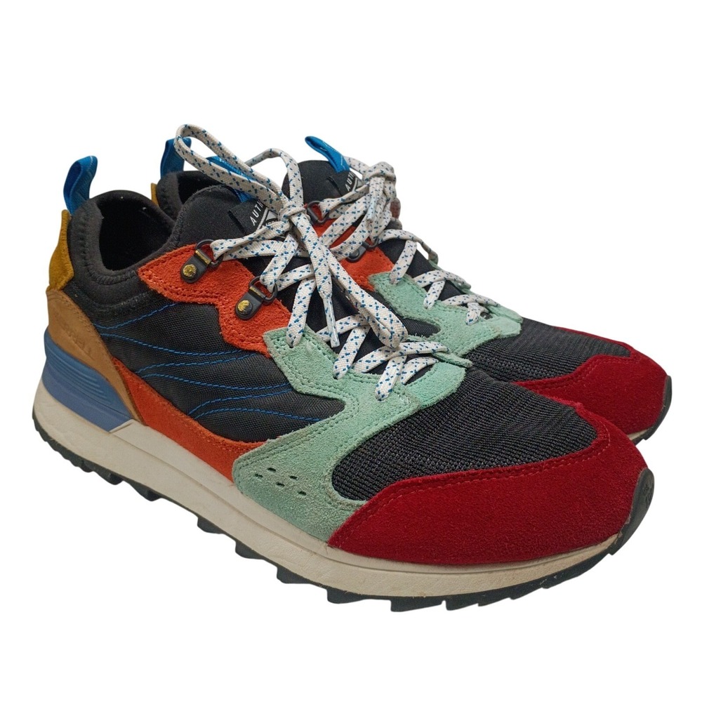 Merrell Mens 11.5 Alpine 83 Sneaker Recraft Multicolor Suede Retro Trail Outdoor